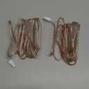 2X Red Gray White Connector Speaker Sound Wires Cords Cables Compatible with Sony Disc Deck Receiver System