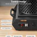 VEVOR Gold Melting Furnace, 1350W, 2102 ℉, PID Digital Electric Melting Furnace with 1 kg and 3 kg Ceramic Crucibles, Insulated Gloves, Crucible Tongs and Tray, for Gold, Silver, Aluminum, Copper