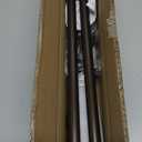 2-Pack Curtain Rod for Windows 16-28",Adjustable Window Curtain Rods with Premium Aluminum End Cap Finials and Full Surround Brackets,7/8"(0.073Feet) DiameterDark Bronze Drapery Rods for Curtains