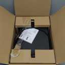 Amazon Basics Portable Security Case Lock Box Safe with Combination Lock for Documents, Valuables and Personal Items, XXL, Black