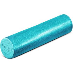 Yes4All High-Density EPP Round Back Roller Foam, Exercise Foam Roller for Yoga, & Pilates, Multiple Sizes and Colours, Turquoise - 24 inches