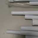 AIZESI 6PCS Tension Curtain Rod 28 to 48 Inch White No Drilling Adjustable Spring Curtain Rods for Window, Doorway, Closet, Bathroom, Kitchen