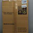 Large Clear Acrylic Dry Erase Board, 24" X 16" Golden Non-Magnetic Frameless Clear White Board for Wall, Erasable Acrylic Board for Wall, Home, Office, School, 2 Markers