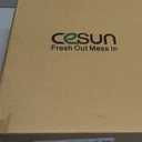 TrashAid Small Bathroom Trash Can, 2.1 Gallon Bathroom Garbage Can, Stainless Steel Waste Basket for Office, Under Desk, Bedroom, Rv, White