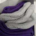 FITRELL 2 Pack Baseball Soccer Softball Socks for Kids Youth Men & Women Over-the-Calf Knee High Socks, nfl, Purple, Small