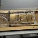 HillhutApex 3 Step Foldable Aluminum Step Ladder with Handgrip, Anti-Slip Pedal, 330 lbs Capacity, Lightweight & Portable for Home, Kitchen, Office, Garage (Gold)