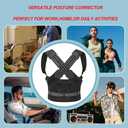 Back Brace Posture Corrector for Women and Men Upgraded Back Brace Adjustable Full Back Support, Shoulder Straightener, Neck, Upper and Lower Back Pain Relief- Scoliosis, Hunchback, Hump, Corrector (XL)