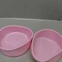 UXCELL 2-Piece Round Silicone Cake Molds, 6-Inch Nonstick & Quick Release for Layer, Smash & Cheese Cakes - Pink