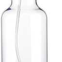 Spray Bottles 16.9oz Plastic Spray Bottle for Hair Mist/Stream Heavy Duty Empty Spray Bottles for Cleaning Solutions, Plants (16.9oz-Clear)