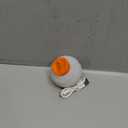 Light Up Dog Balls, LED Dog Toy Ball Rechargeable, Bounce-Activated Durable Fetch Ball Grow in The Dark, Night Glowing Toy, Natural Rubber, Color Changing LED, 2.5 inches-Orange