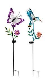 Solar Lights Outdoor for Garden Decor 32in  3 Pack