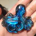 TEAMWILL Natural Labradorite Hand Carved Octopus Quartz crystal Reiki Healing Gift 1PC