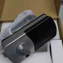 Smart Deadbolt, SMONET Fingerprint Electronic Deadbolt Door Lock with Keypad-Bluetooth Keyless Entry Front Door Digital Keypad App Control, Ekeys Sharing, App Monitoring Auto Lock for Homes and Hotel (Silver)