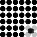 IKAYAS Classroom Floor Dots 4 Inch Vinly Floor Stickers - Removable Black Waterproof Adhesive Dots for Preschool & Kindergarten Teachers
