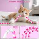 SAMONPOW USB C to USB C Cable for iPhone 17 16 Charger Cord 3.3FT 60W Type C Charger Cord Pink Red Jade Beaded USBC Phone Cable Fast Charging for iPhone 17 16 15 Pro Max for Samsung Galaxy S25 S24