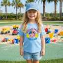 Boys Field Day Shirt for Kids Toddler Girls Colorful Field Day Prints T-Shirts Tops Graphic Tee Short Sleeve 2-8Y