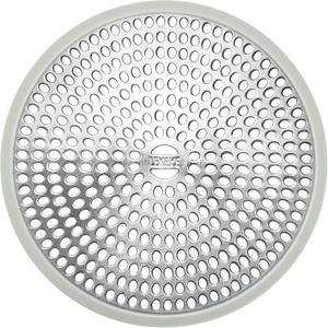 LEKEYE Shower Drain Hair Catcher | Strainer | Shower Stall Drain Cover | Bathroom Drain Protector Stainless Steel and Silicone(Light Gray)
