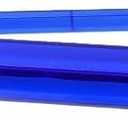 4Pack Mahjong Racks with PushersAcrylic Clear Mahjong Racks Acrylic Mahjong Rack with Pusher for Beginners(Dark Blue)