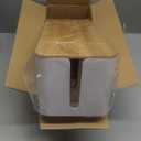 2 Pack Large Cable Management Box  Wooden Style Cord Organizer and Cover for TV Wires, Computer, Router, USB Hub and Under Desk Power Strip  Safe ABS Material and Baby-Pets Proof Lock (White)