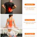 DiDEER Sciatica Pain Relief Devices, Deep Tissue Massager with Multi-Mode Technology,Heat & Light, Targeted Relief for Sciatic Nerve & Lower Back Pain