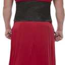 Smiffys Bearded Lady Costume, Red with Dress, Corset, Headband & Beard, Circus Fancy Dress, Jester Dress Up Costumes, Medium