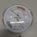 Sauna Thermometer and Hygrometer Combo  Precise Temperature & Humidity Gauge for Sauna Roomsk, Temperature Range 70-250F, Humidity Range 0-100%