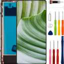 SWARK New LTPO AMOLED Display Compatible with Google Pixel 6 Pro GLUOG G8VOU Touch Screen Digitizer Assembly Replacement with Upgraded Repair Tools Kit-Black