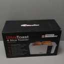 Mueller UltraToast Full Stainless Steel Toaster 4 Slice, Long Extra-Wide Slots for Bagels and Waffles, 6 Browning Levels, LED Display, Cancel/Defrost/Reheat Functions & Removable Tray, Kitchen Gadgets