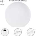 6 Inch Ball Table Lamp with Glass Shade, Ball Light Bookshelf Lamp for Bedroom, Dorm, Office and Bedroom Bookshelf Reading Decoration, Without Bulb