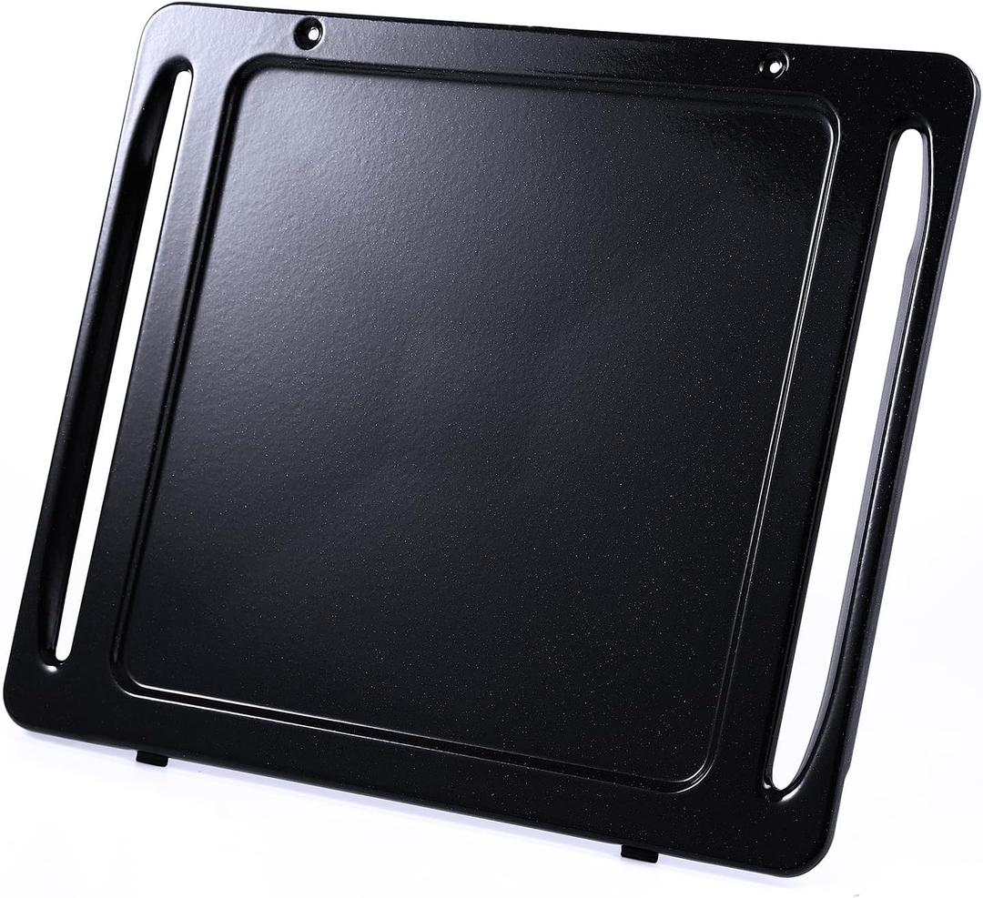 Atgestore DG61-00570A Range Oven Bottom Liner Replacement for Samsung Stove Oven Parts Cavity Floor Coating NX58H5600SS/AA NX58H9500WS/AA Samsung Gas Oven Liner Bottom, 1 Pcs