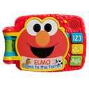 Sesame Street Elmo’s Lots to Learn 6.25 Inch Electronic Book, Learning and Education, Kids Toys for Ages 18 Month by Just Play