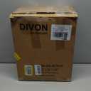 DIVON Twin Air Mattress with Built in Pump Raised, 2 Min Self Inflatable Mattress, 18 Blow up Mattress for Adults, 330 LBS Portable Air Bed for Guest, Camping, Travel & Floor, Brown