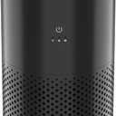 HEPA Filter Air Purifiers For Home Large Bedroom-20db Quiet Air Purifier For Allergies, Smoke, Pet Dander, Odor, Dust, Pollen, Up To 1100 Sqft, True HEPA Air Purifiers For Home Office (BLACK)