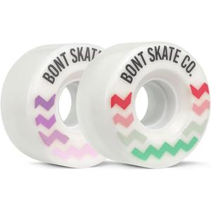 Bont Skates Glide Outdoor Roller Skate Wheels - 78A, 57x32mm