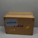 CTSNSLH 4 Tier Plastic Storage Bins and Boxes Organizer - Stackable with Lids for Bedroom, Living Room, Office - Foldable Containers (White)