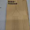 Kingsyard Recycled Plastic Suet Bird Feeder, Double Capacity Tail-Prop Suet Feeder for Outside Hanging, Sturdy & Durable, Great for Woodpecker & Clinging Birds, Blue