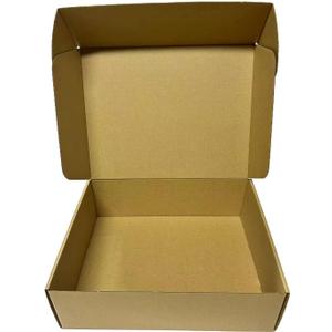 Shipping Boxes Corrugated Cardboard Mailer Boxes Literature Mailer for Packaging Small Business Craft Gifts Giving Products (Brown, 13x10x4)