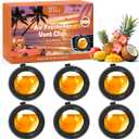 Car Air Freshener Vent Clips, Hawaiian Scent, 6 Pack, Long Lasting Scent Up to 180 Days