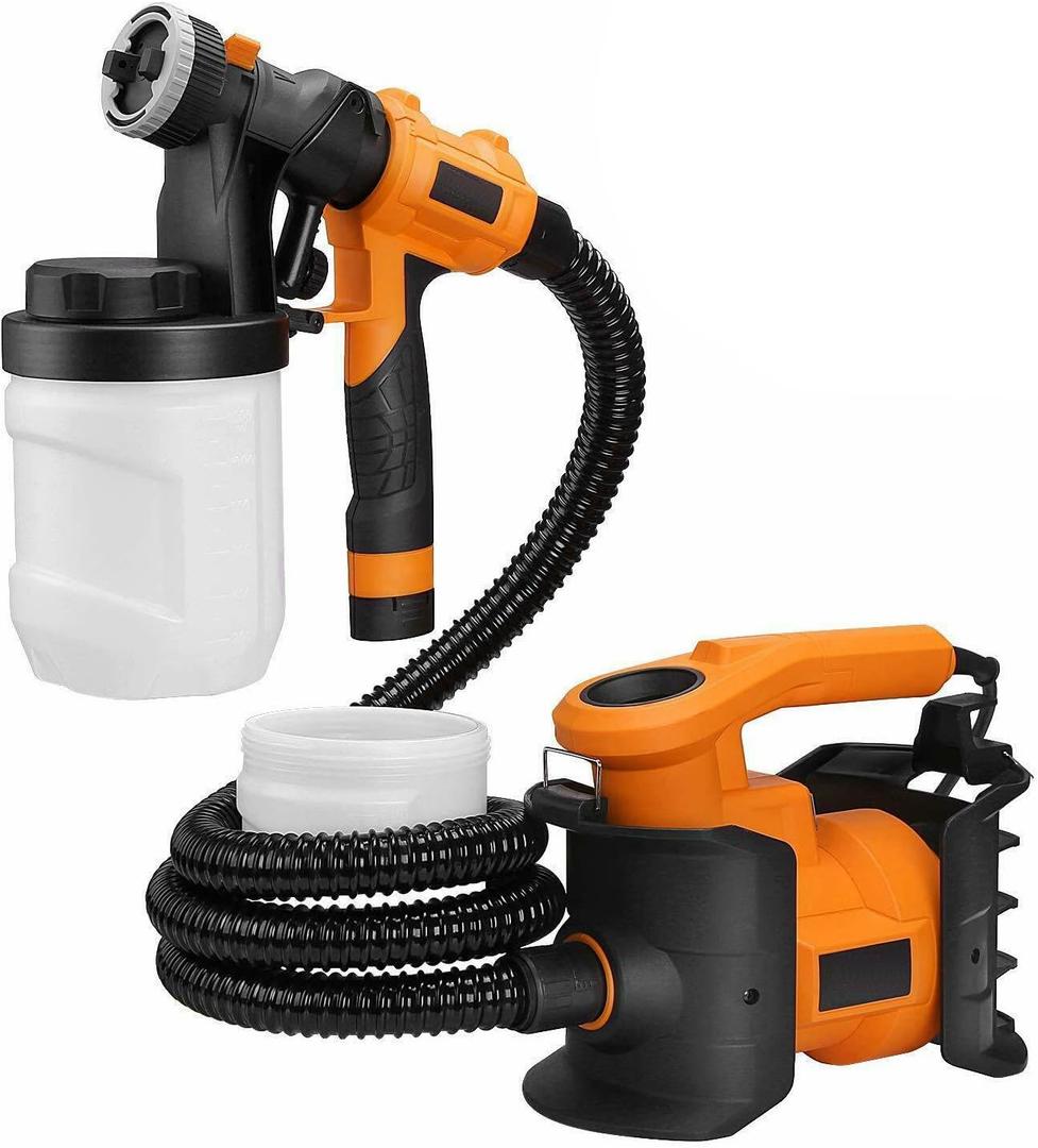 Paint Sprayer with 1200W High Power,1200ml Containers Electric Spray Paint Gun