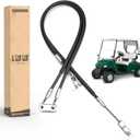 10L0L Golf Cart Brake Cable Stainless Steel Core for EZGO TXT 1994 & up or EZGO TXT Marathon Medalist, Golf Cart Driver & Passenger Side Brake Cable 70716-G03 70273-G03 70969-G03