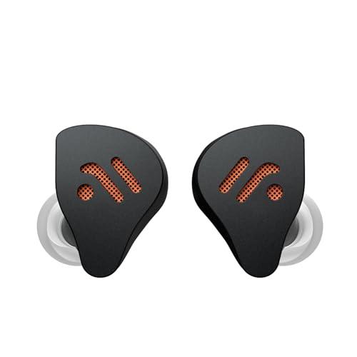 Fosi Audio IM4 Open-Back IEM Earphones, in Ear Monitor Wired Earbuds, 10mm Single Dynamic Driver, IEMs for Audiophiles, Gaming and Studio, 3.5mm 2-Pin 0.78mm Detachable Cables, N52 Dual Magnets