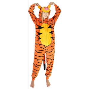 Funziez! Slim Fit Adult Onesie - Animal Halloween Costume - Plush Fruit One Piece Cosplay Suit for Women and Men, L