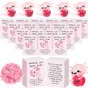 Cinnvoice 25 Set Bulk Employee Appreciation Gifts Thank You Teacher Nurse Coworker Office Staff Funny Desk Pets Cute Resin Ornament Emotional Card Box Graduation Positive Party Favor (Axolotl)