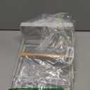 Jewelry Organizer Stand, Liftable Necklace Holder with Earring Organizer Net, 9 Hooks Necklaces Storage Wooden Handing Bar for Bracelets Watches Rings (White)