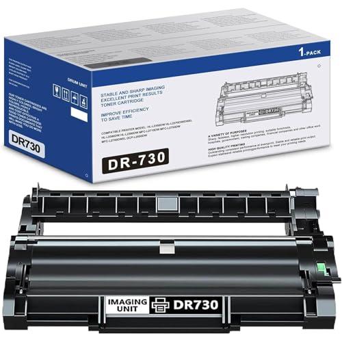 DR730 Drum Unit Replacement for Brother DR730 DR-730 DR 730 to Use with MFC-L2710DW MFC-L2750DW HL-L2395DW HL-L2370DW HL-L2350DW HL-L2390DW DCP-L2550DW Printer (1 Pack, NOT Toner)