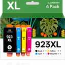 923XL Ink Cartridges Combo Pack Replacement for HP 923 923e 923XL Ink Cartridges for HP Printer OfficeJet Pro 8130e 8135e 8139e 8138e 8122e 8120 8124e 8125e 8130 8132e 8134e Printer (4 Pack)
