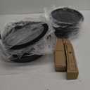 CAROTE 21pcs Pots and Pan Set Non Stick, Nonstick Induction Cookware Detachable Handle,Cookware Set with Removable Handle, RV Kitchen, Dishwasher Safe (Granite Black)