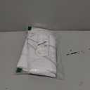 Punkray Grey Shadow Shower Curtain for Bathroom with Hooks, Extra Long Shower Curtain Set Stripe Bath Curtains Decor White Shower Curtains Weighted Hem Washable, 72 x 84