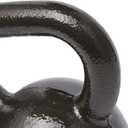 Amazon Basics Cast Iron Kettlebell, 45Lbs