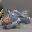 Anano Giant 26" Black Biracial Reborn Baby Boy Doll - Realistic Reborn Toddler Dolls with Dark Skin, Curly Rooted Hair Silicone Babies Best Gift for Kids 3+ (Classic)